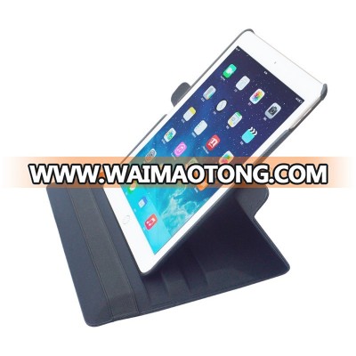 360 Degree Rotating Stand Smart Case Cover for iPad case,hot press tablet case for ipad air2