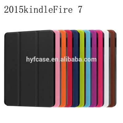 For amazon kindle fire hd 7" case,lychee pattern tablet case for for kindle fire hd 7 inch