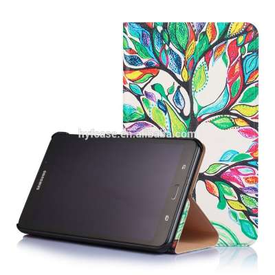 For Samsung Oil Painting Case, PC+PU Leather Case for Samsung Galaxy Tab A 7.0 T280/T285